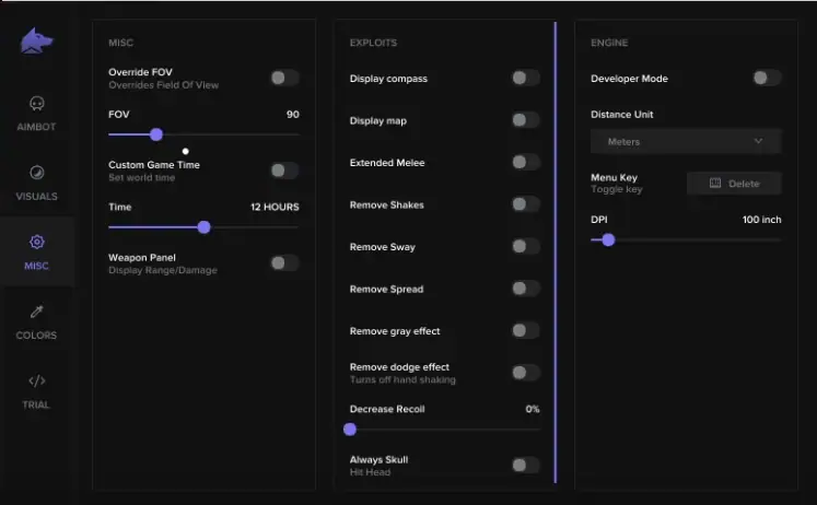 Warzone 4 Hacks & Cheats: Undetected Aimbot & ESP 2026 Ricochet Anti-Cheat bypass status showing undetected for 2026