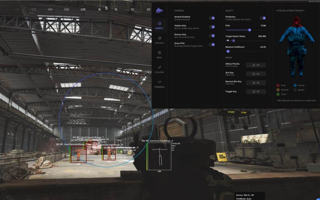 Arena Breakout Infinite Hacks & Cheats with Aimbot & ESP Arena Breakout Infinite hacks from Cheatservice