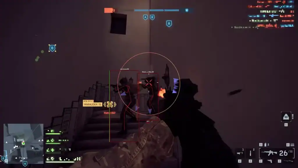 Battlefield 6 Hacks ⚡ Undetected Aimbot, ESP & Spoofer (2026) Quick aim and fast reload advantage in close-quarter Battlefield 6 fight