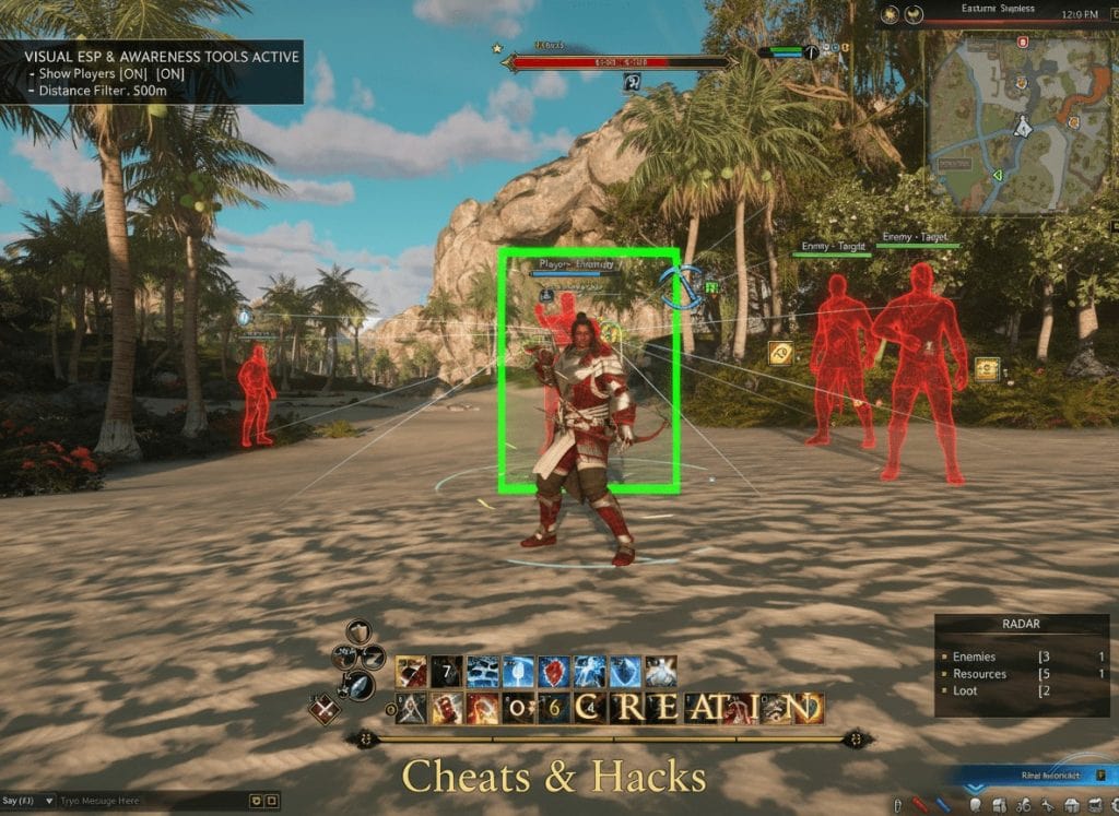 Ashes of Creation Cheats & Hacks (Safe Tools) Visual ESP & Awareness Tools