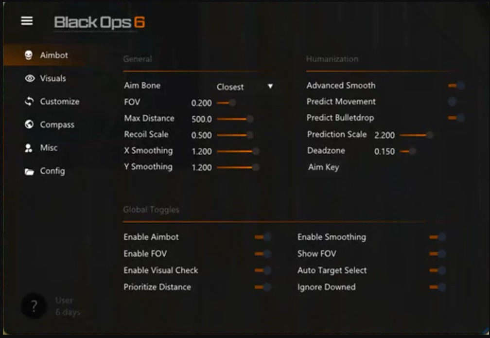 Black Ops 6 Cheats ⚡ Undetected Aimbot, ESP & Radar (2026) Overlay of Loot ESP for Black Ops 6 Zombies mode