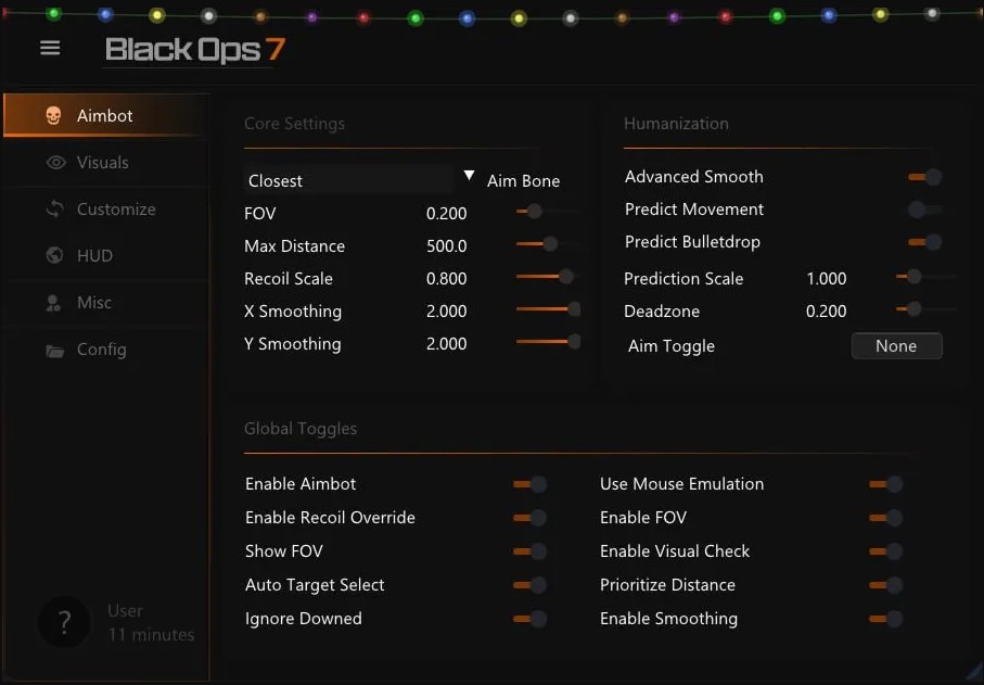 Black Ops 7 Cheats (BO7) โก Aimbot, ESP & HWID Spoofer (2026) Legit Settings BO7