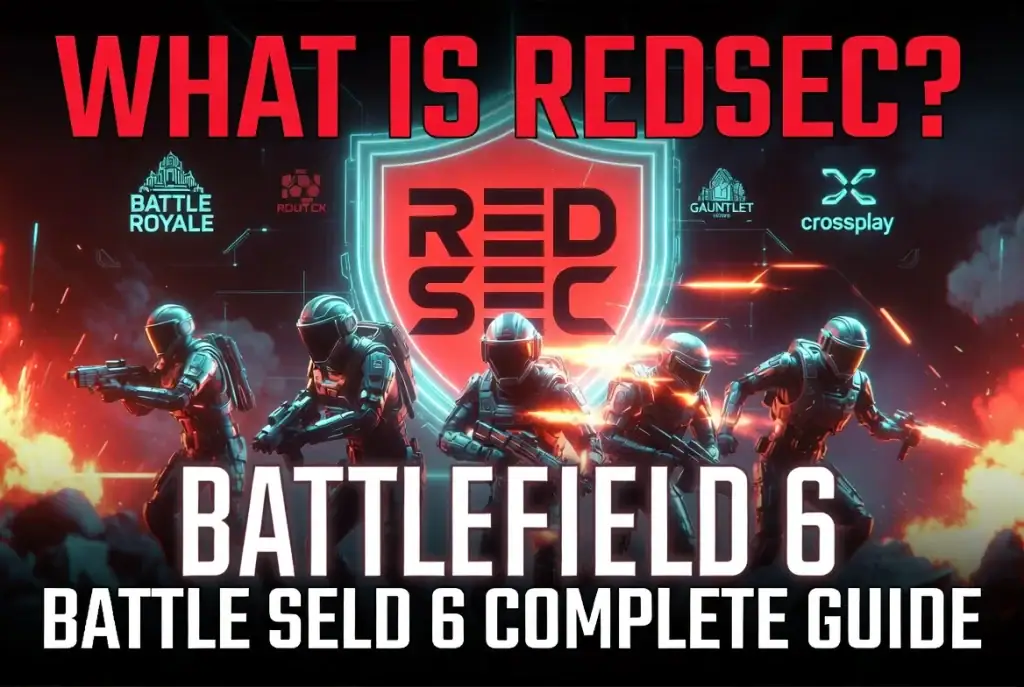 What is REDSEC Battlefield 6? Complete 2026 Guide REDSEC Battlefield 6 explained with soldiers and game elements.
