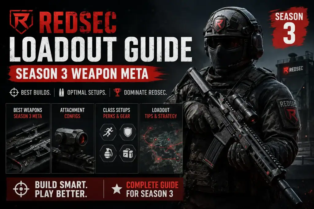 Best REDSEC Loadout Guide: Season 3 Weapon Meta Season 3 Redsec loadout guide with weapon tips and strategies.